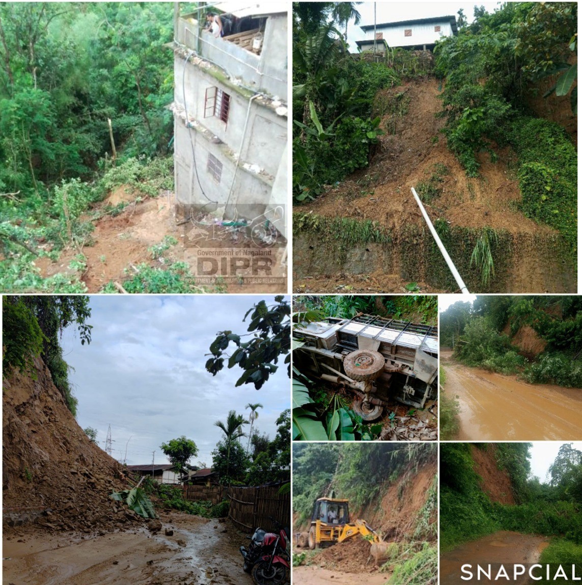 LANDSLIDES AND FLASH FLOOD AT BHANDARI AND MERAPANI | DIPR